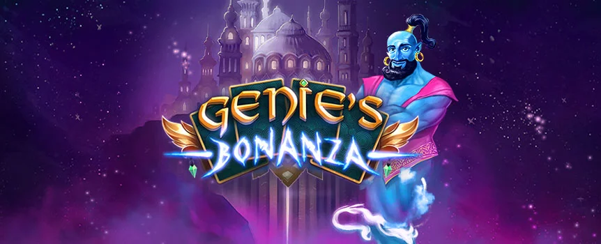 Take a magical carpet ride, and see what unreal prizes you’ll be able to catch by playing the Genies Bonanza online slot game at Café Casino.