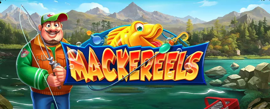 Spend a day out on the water fishing and see what amazing prizes you can reel in when you play the Mackereels online slot game at Café Casino.
