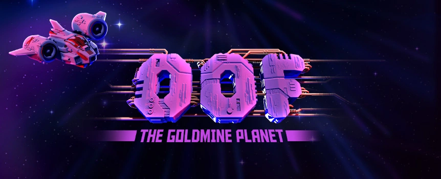Discover for yourself what amazing rewards outer space offers by playing the Oof The Goldmine Planet online slot game at Café Casino.