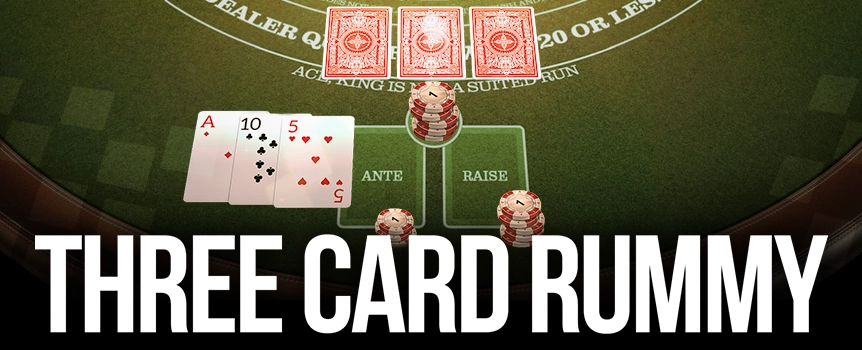 For Huge Cash Payouts up to 100:1 make sure to take a seat at this Three Card Rummy Table today! Join the Game now.