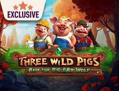 Three Wild Pigs and the Big Bad Wolf 