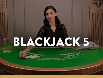 BlackJack table 5 Cafe Casino Live Dealer