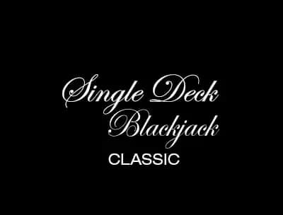 Play Classic Single Deck Blackjack Online at Cafe Casino