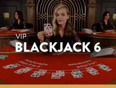 VIP Blackjack table 6