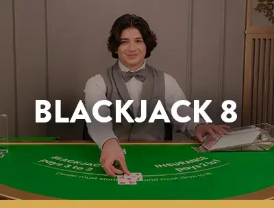 Blackjack Table 8 Cafe Casino Live Dealer