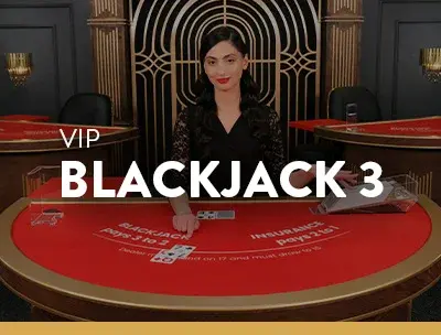 VIP Blackjack table 3
