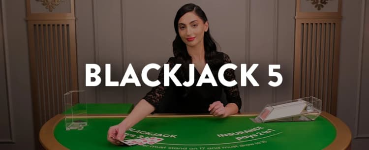 BlackJack table 5 Cafe Casino Live Dealer