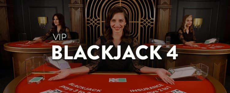 VIP Blackjack table 4 Cafe Casino Live Dealer