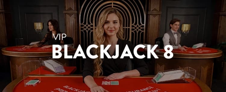 VIP Blackjack table 8