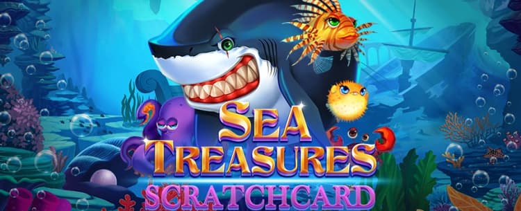 Sea Treasures SCRATCHCARD