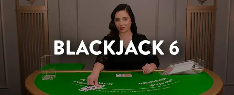 Blackjack Table 6 Cafe Casino Live Dealer
