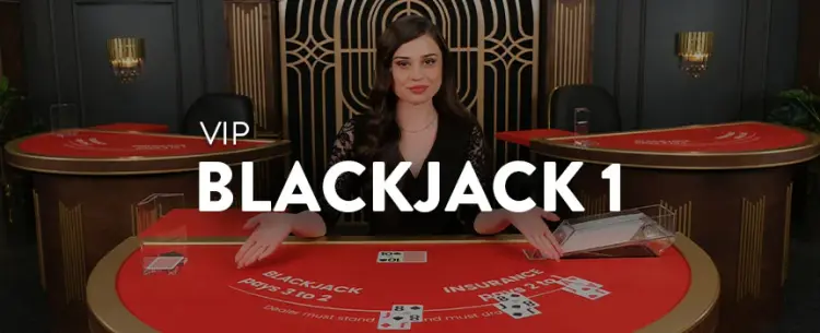 VIP Blackjack table 1 Cafe Casino Live Dealer