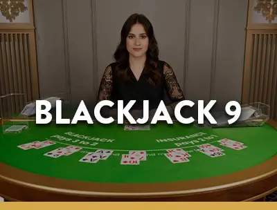Blackjack table 9