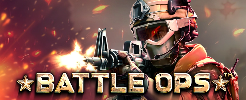 Get ready to be transported to a world of action and excitement with Battle Ops, a slot game that promises an adrenaline-pumping experience. 