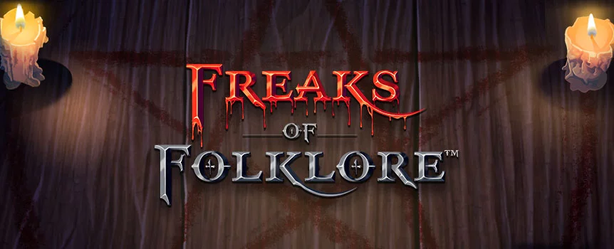 Café Casino presents Freaks of Folklore, where spooky symbols and Free Spins abound. Engage with ghostly freaks for otherworldly wins!