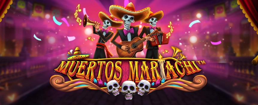Play the spectacular Muertos Mariachi, the fun-filled online slot at Cafe Casino offering you the chance to win a gigantic jackpot worth thousands of dollars.