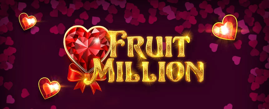 Are you looking for an online slot that doesn’t go overboard on bonuses and features, but still manages to offer a hugely exciting playing experience? And do you also want to play a slot that gives you the chance to win huge sums of money? If so, look no further than Fruit Million, the simple slot with 100 paylines and a jackpot of 3,000x your payline bet!