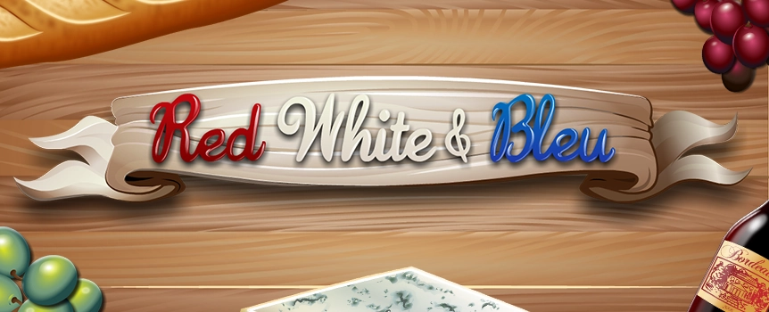 Looking for some elegance and sophistication? Well, treat your most-discerning-of-tastes to a trip to France with Red White & Bleu, a 3-reel slot game of truly classy proportions. 