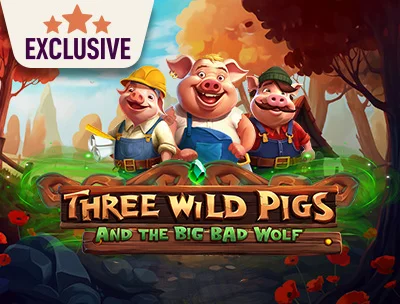 Three Wild Pigs and the Big Bad Wolf