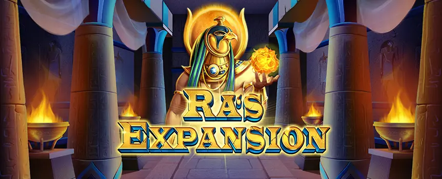 Cafe Casino offers Ra’s Expansion, an immersive Egyptian-themed video slot with free spins, expanding wilds, and giant wins worth up to 4,200x your bet!