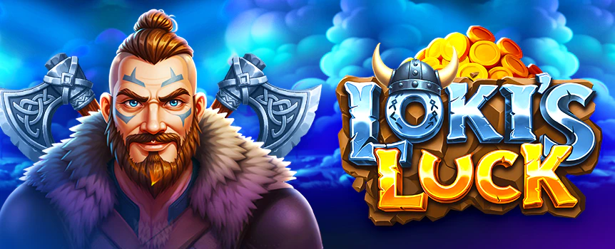 Lead the charge with the Nordic gods in Loki's Luck and try to claim as much of their riches for yourself, possibly all the way up to 5,000x. 
