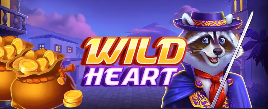 Free Spins, Increasing Multipliers, Golden Frames and Colossal Cash Prizes up to 2,820x your stake - play Wild Heart now!