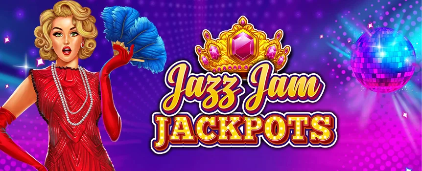 Have some fun and drinks at an underground Chicago speakeasy as you search for huge Jackpot prizes when you play the Jazz Jam Jackpots online slot game.
