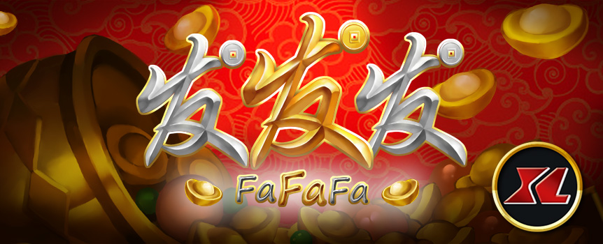 FaFaFa XL is a slot that is as classic as they come. A simple, yet enthralling game with no confusing Features that anybody, of any skill level can enjoy. 