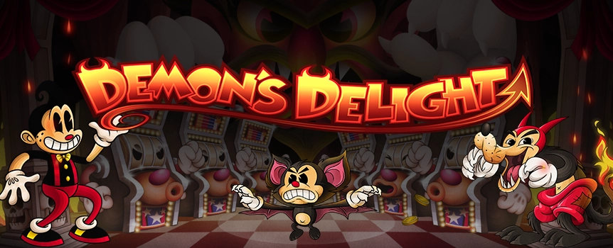 Expanding Wilds, Free Spins and Fiery Cash Prizes up to 100x your stake await in Demon’s Delight! Play today. 