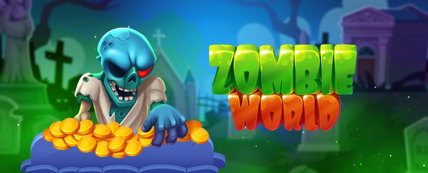 3 Rows, 5 Reels, 25 Paylines, 100x Multipliers and Cash Prizes up to 2,000x your stake! Play Zombie World now.