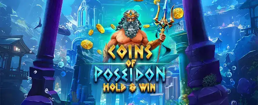 Dive into Coins of Poseidon and chase treasure across 5 paylines. With Multipliers and a Max. Win of 17,500x, this slot’s got ocean-sized potential