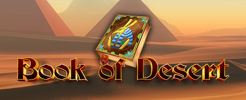 Discover the secrets of ancient Egypt with the Book of Desert online slot at Cafe Casino. Trigger unlimited free spins to potentially win gigantic prizes!