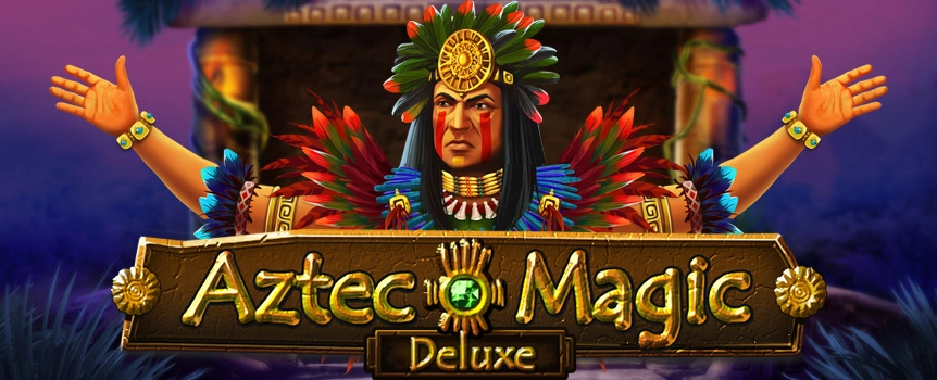 join the fearless Aztec Warrior and his stunning Aztec Priestess for a spin on this epic 3 Row, 5 Reel, 15 Payline slot where extremely Valuable Bronze, Silver, and Gold Tribal Coins as well as some truly gigantic Payouts can be found! 