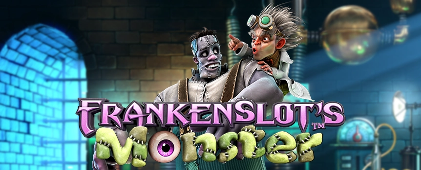Step into the lab and experiment with your luck on Frankenslot's Monster at Cafe Casino. With a gigantic max payout of 2,704x, what are you waiting for?