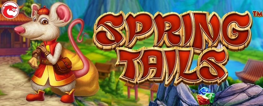 Immerse yourself in Asian culture when you play the Spring Tails online slot at Café Casino, and you could win prizes worth over 10,000x your bet.