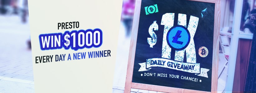 Cafe Casino Daily 1k Giveaway: Win $1000 Everyday