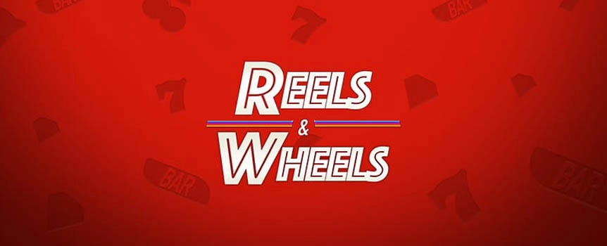Relax and rewind to a time where slots were simple but the rewards were still huge! The Reels & Wheels slot machine has just 3 reels, 1 winning line but a bonus wheel and huge progressive jackpot.