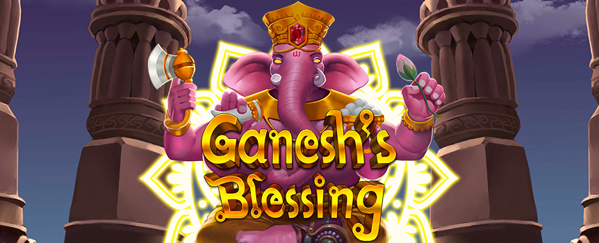 You have been chosen by Ganesh, the God of Success to be blessed with his powers, and this slot could be your direct portal to that success.