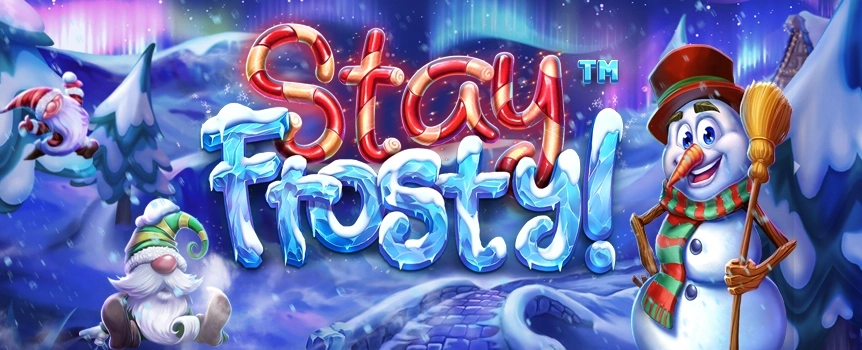 Unwrap festive joy with "Stay Frosty" at Cafe Casino. This Christmas-themed slot sports sticky wilds and free spins will keep you engaged and entertained.  