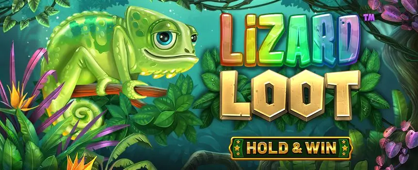 Step into the jungle with Lizard Loot. Nudging Wilds, a fiery Hold & Win Bonus, and big Jackpot potential, this game’s got bite.