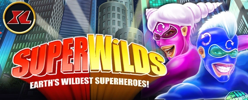 
Enjoy superhero action with the Super Wilds XL slot at Cafe Casino.