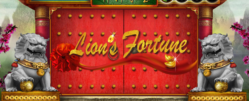Enter the stunning Temple of Lion and you will of course find Lions, but the real treasure is hidden deep inside. 