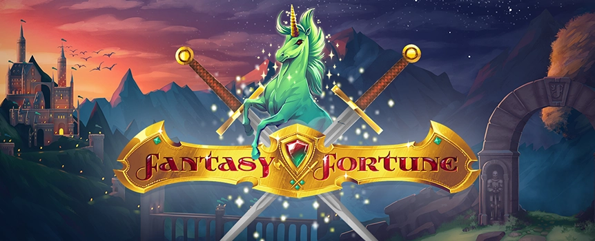 Spin the reels of Fantasy Fortune today and you’ll experience one of the most exciting and action packed fantasy themed online slots around! 