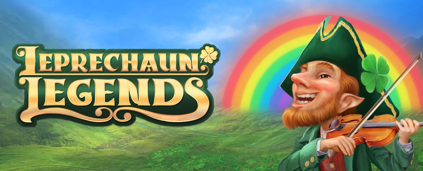 Legend has it that there is a huge Pot of Gold at the end of every Rainbow and that is exactly why the Leprechaun Legends are always so happy - singing and dancing! 
