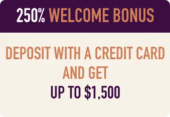 250% Welcome Bonus