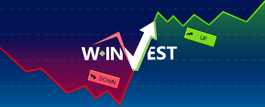 Call the market like a pro in W-Invest! Choose UP or DOWN, watch the graph move, and pocket up to 2.5x your bet in this casual stock-style game.
