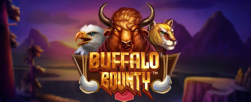 Buffalo Bounty is an exciting 10-payline online slot at Cafe Casino, based on the majestic American plains, where buffalo, pumas, foxes, and more roam the landscape. 