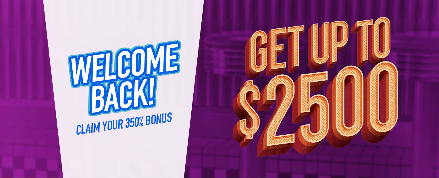 Score A Deposit Bonus of 350% up to $2,500