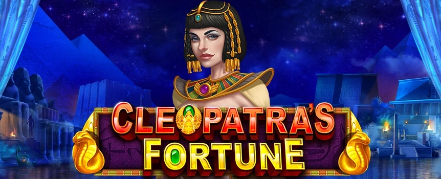 Uncover ancient treasures with Cleopatra's Fortune at Cafe Casino. This Egyptian-themed online slot offers five free spins levels and big win potential!