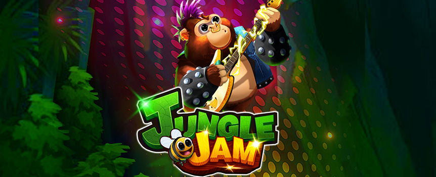
If you are looking for somewhere to let your hair down and turn the volume up, then Jungle Jam is the perfect game for you. 